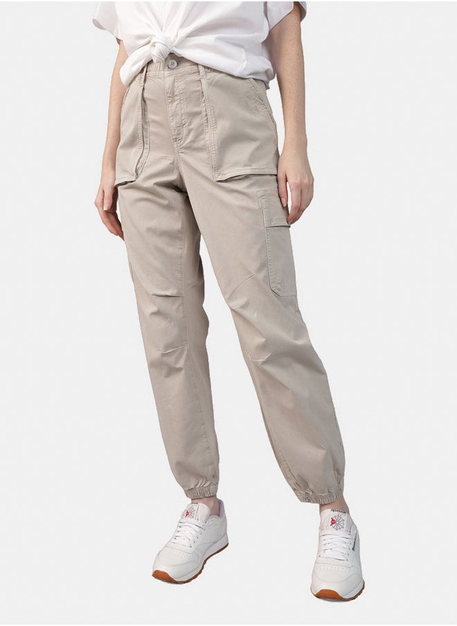 American Eagle AE Stretch High-Waisted Baggy Cargo Jogger  - Image 3