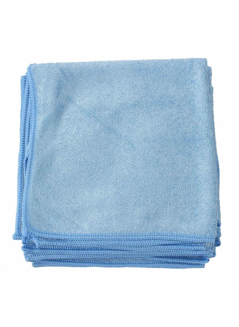 عبوة مناديل تنظيف ميكروفايبر احترافية 38 سم 10 قطع