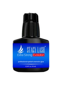 Stacy Lash Ng Evolution Eyelash Extension Glue Stacy Lash (0.34 Fl.Oz/10 Ml)/1-2 Sec Dry/Retention - 8 Weeks/Professional Supplies/Black Adhesive  - Image 1