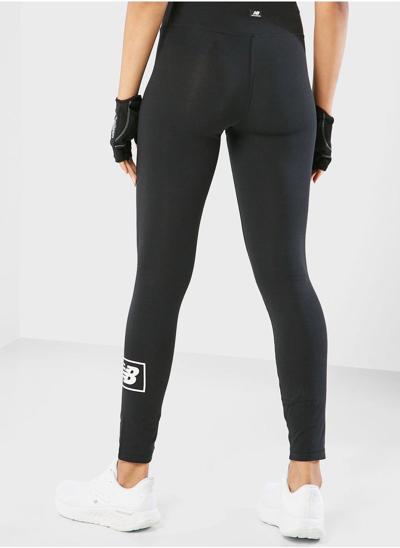 New Balance - Essentials Graphic Leggings - Image 1