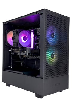 NANOTECH Tweek Gaming PC - AMD Ryzen 5 5600X Desktop Processor, 6 Cores & 12 Threads, DDR4 32GB (2*16) 3600MHz Ram, Nvidia GeForce RTX 4060 OC Edition 8GB GDDR6 GPU, 1TB NVMe M.2 SSD, Air Cooler, 650W 80 Plus Standard Power Supply, Windows 11 Pro | Wi-Fi  - Image 1
