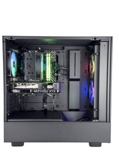 NANOTECH Tweek Gaming PC - AMD Ryzen 5 5600X Desktop Processor, 6 Cores & 12 Threads, DDR4 32GB (2*16) 3600MHz Ram, Nvidia GeForce RTX 4060 OC Edition 8GB GDDR6 GPU, 1TB NVMe M.2 SSD, Air Cooler, 650W 80 Plus Standard Power Supply, Windows 11 Pro | Wi-Fi  - Image 2