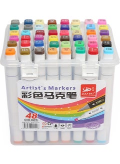Hobi Market Art Hobby Market Art Double Tip Marker Pen Set 48 Colors  - Image 3