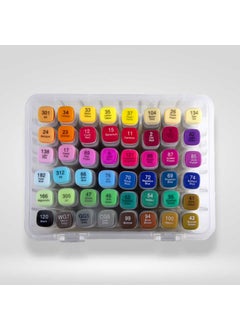 Hobi Market Art Hobby Market Art Double Tip Marker Pen Set 48 Colors  - Image 2