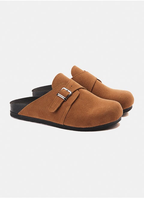 Foldover Buckle Clogs