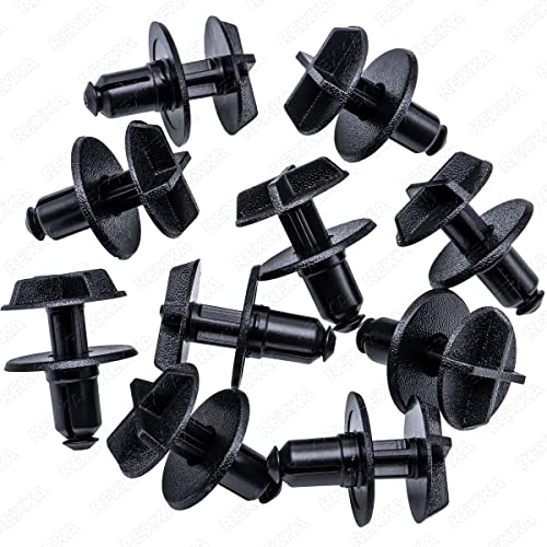 Rexka ركسكا 10 قطع درع الرؤية ومثبت دفع متوافق مع GM 10382313 كاديلاك STS، بونتياك سولستيس وساتورن سكاي 2009-05 لاند روفر LR024316 رينج روفر إيفوك جاكوار XR812941 - Image 1