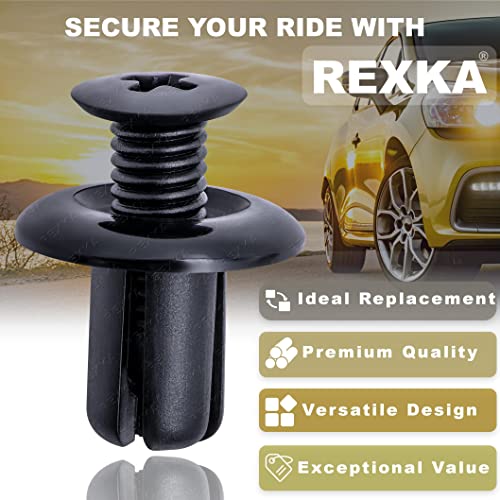 Rexka ركسكا 10 قطع درع الرؤية ومثبت دفع متوافق مع GM 10382313 كاديلاك STS، بونتياك سولستيس وساتورن سكاي 2009-05 لاند روفر LR024316 رينج روفر إيفوك جاكوار XR812941 - Image 4