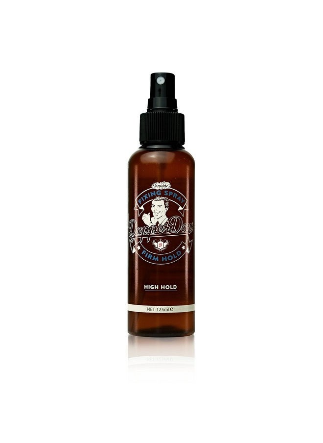 Dapper Dan Fixing Hairspray Mens Hairspray For A Long Lasting Extra Strong Hold Firm Hold Hairspray With A Citrus Scent 1 X 125 Ml  - Image 1