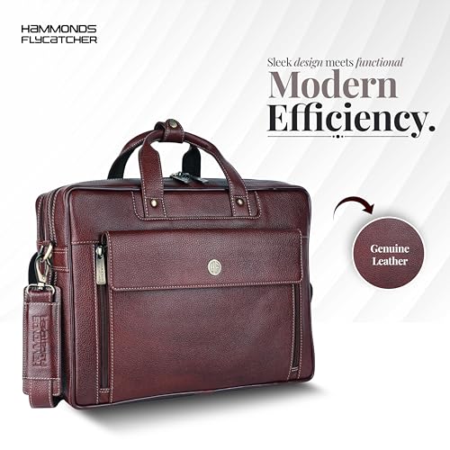 HAMMONDS FLYCATCHER Adults Messenger Bag (Brown) - Image 3