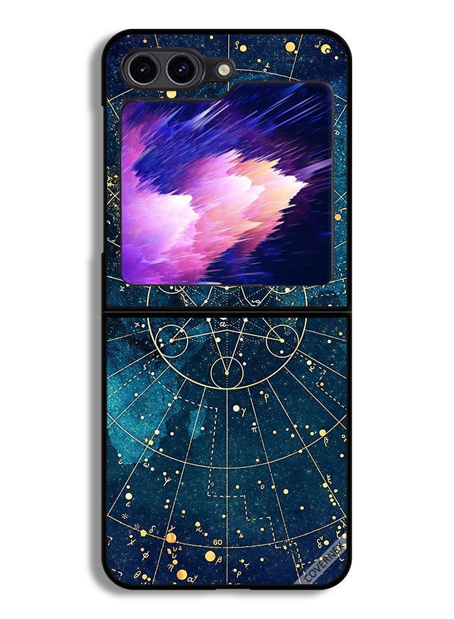 Covernex Samsung Galaxy Z Flip6 Protective Case Cover Pattern Of Math Formulas  - Image 1