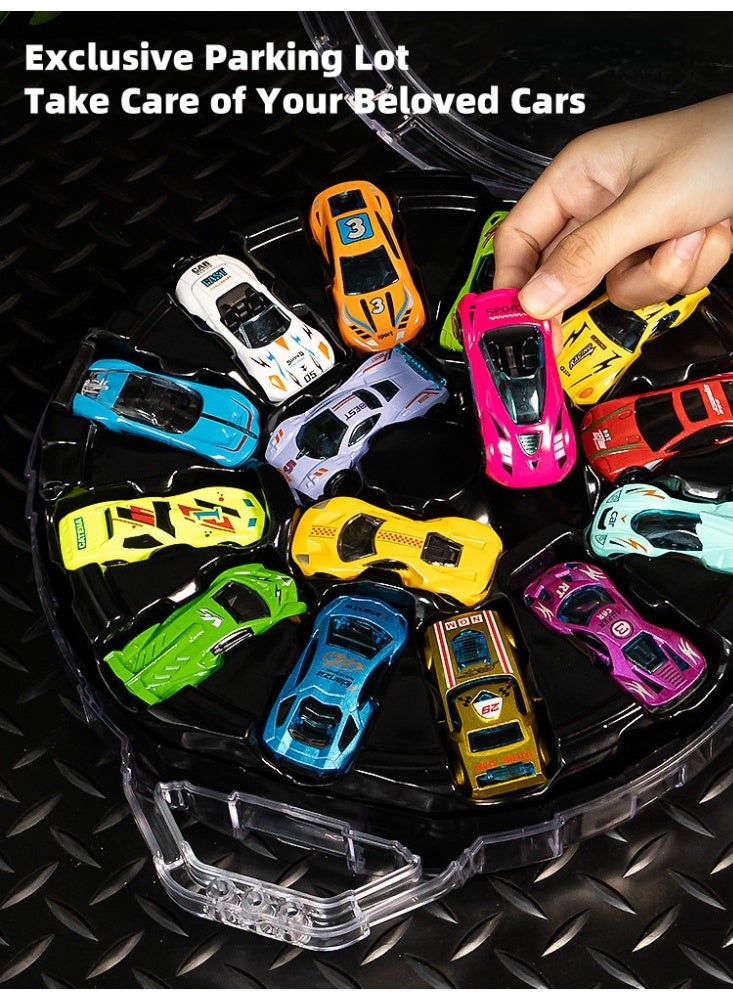 Soofam 15PCS 1:64 Alloy Inertial Regenerative Cars, Toy Cars for Children, Gifts for Children - Image 4