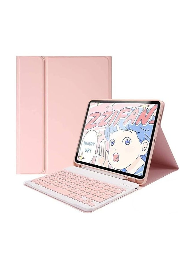 General - Keyboard Case for iPad Mini 6,8.3 inch iPad mini 6th Generation case with Detachable Wireless Bluetooth Keyboard Pencil Holder Slim Leather Smart Cover - Image 1