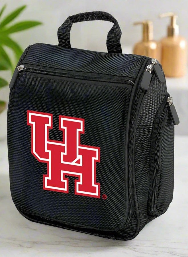 Broad Bay University of Houston Toiletry Bags Or Hanging UH logo Shaving Kits (Multi Color Black) - Image 3