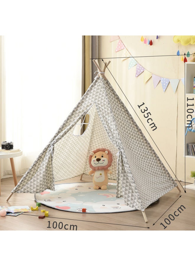 Flying Goose Indian Children's Tent Indoor Princess Girls Game House Boys Household Children Children's Toy Tent - Image 1