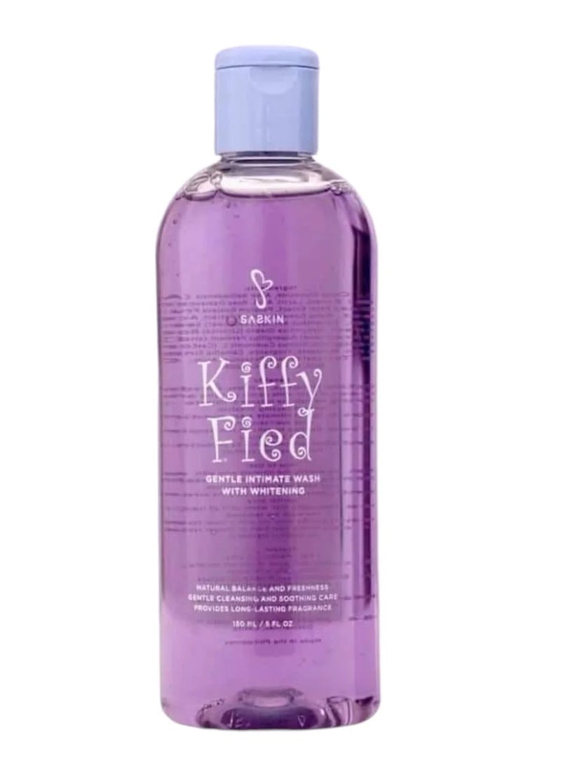 SASKIN Kiffy Fied Gentle Intimate Wash With Cooling Effect - 150Ml - Image 1