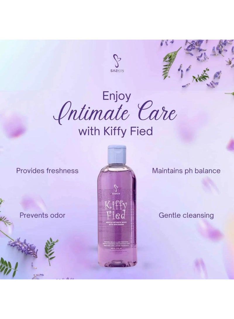 SASKIN Kiffy Fied Gentle Intimate Wash With Cooling Effect - 150Ml - Image 4