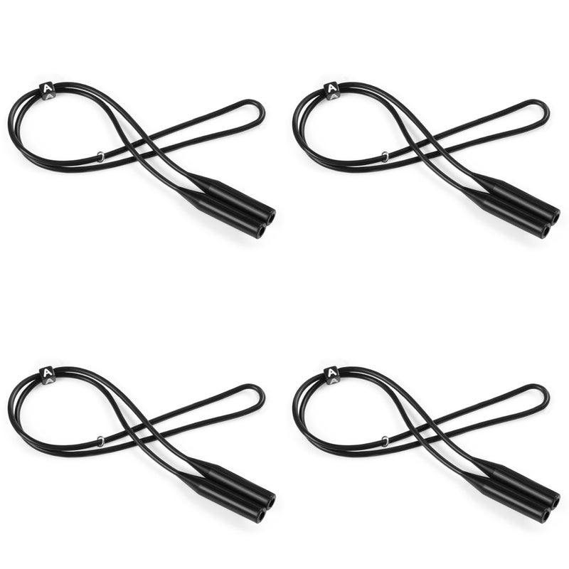 AEC حزام نظارات سيليكون قابل للتعديل من سيل فليكس - حامل نظارات رياضية مع حبل حول الرقبة | ملحقات نظارات مرنة ناعمة مقاومة للعرق للرجال والنساء والأطفال - Image 1