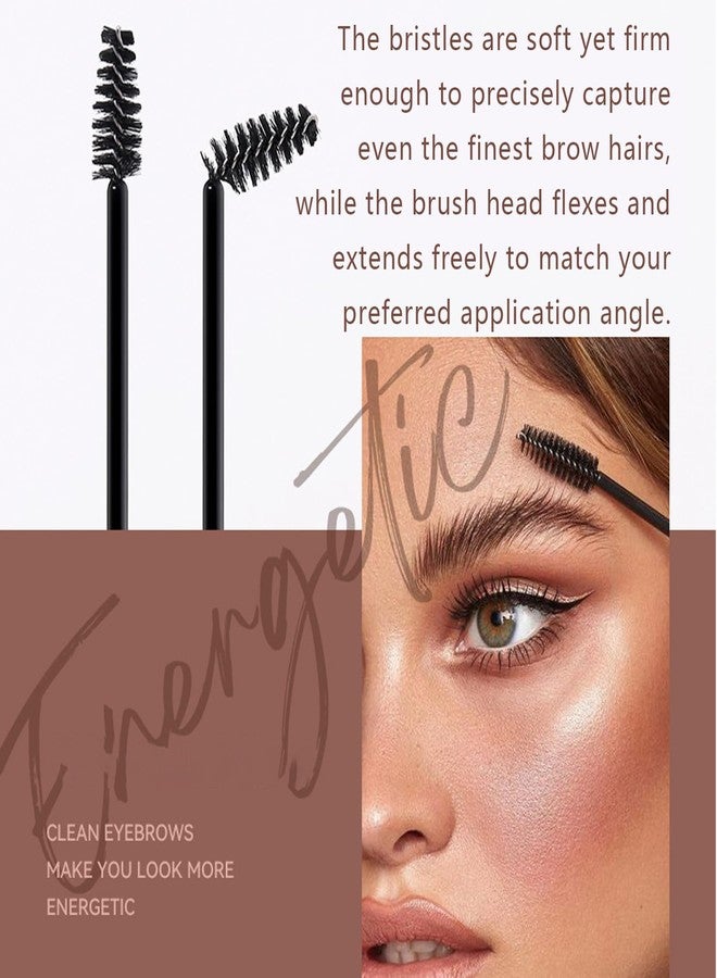Grospe Clear Brow Wax with Flexible Bendable Brush, Waterproof & Smudge-Proof Eyebrow Styling Gel, Fast-Drying Lamination Effect for Fluffy Feathered Brows, No White Flakes, Portable Mini Size, 0.35 oz - Image 4