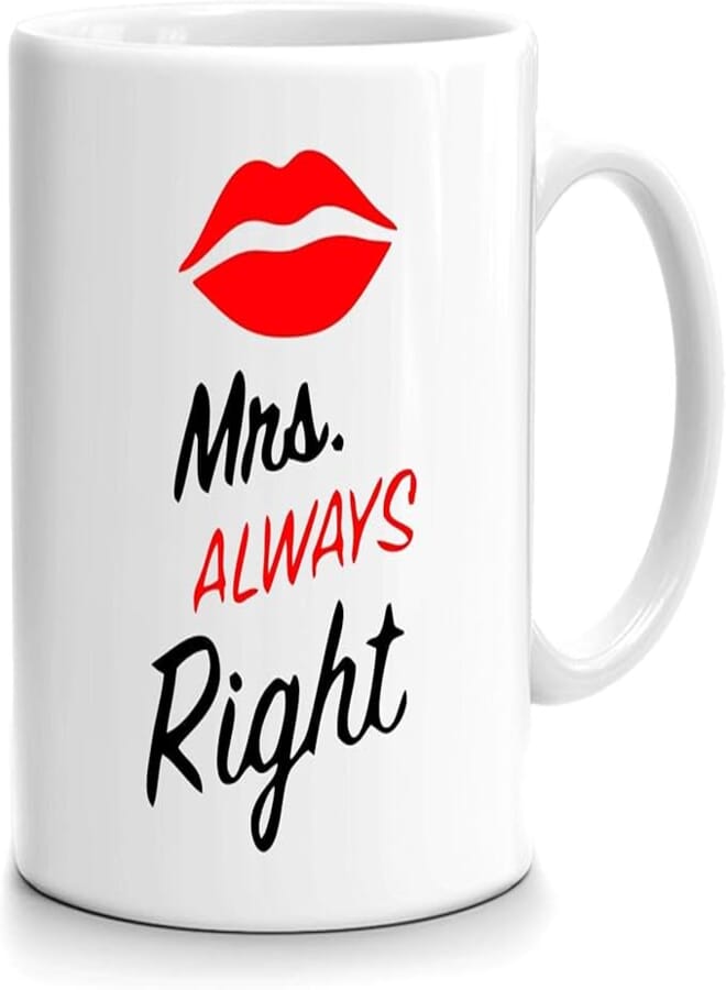 FMstyles Mrs. Always Right Printed Mug