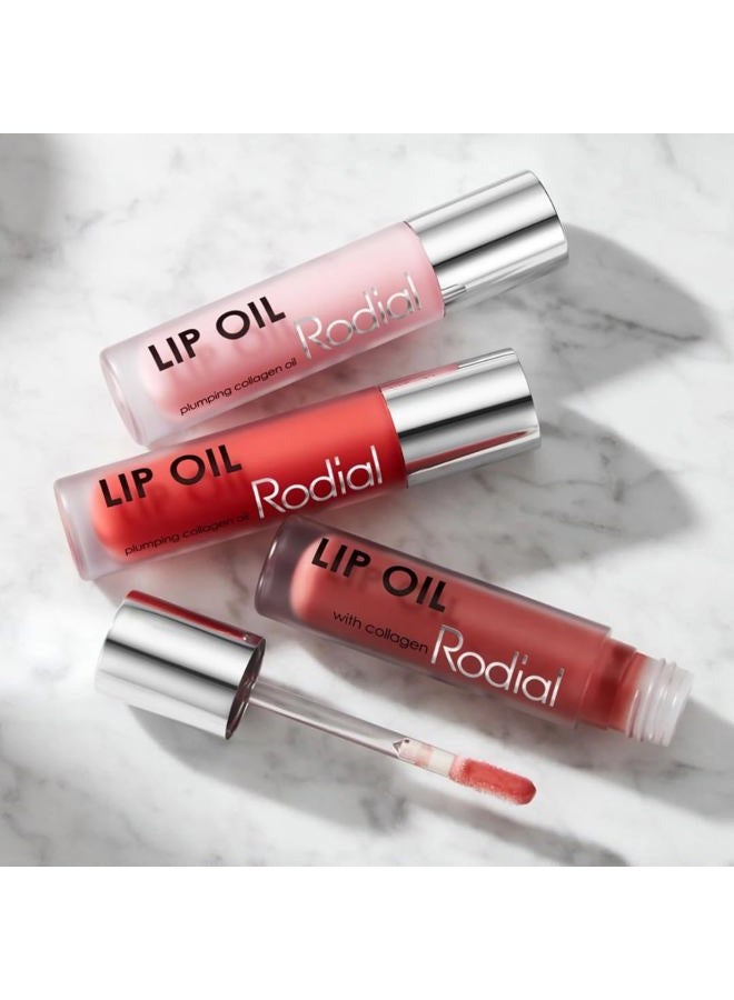Rodial Plumping Collagen Lip Oil 0.13fl.oz, Vegan Collagen-Infused Lip Oil with Macadamia and Jojoba Oil, Deep Hydration for Fuller-Looking Pout, Ultra-Nourishing Formula for Supple and Silky Lips - Image 3