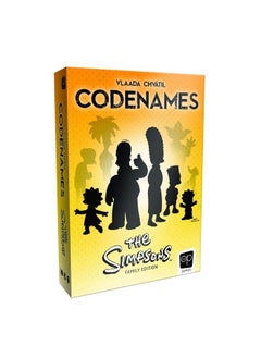 USAopoly Codenames The Simpsons Edition ; Featuring Artwork From Your Favorite Simpsons Seasons ; Officially Licensed Simpsons Game ; Codenames Family Board Game  - Image 1