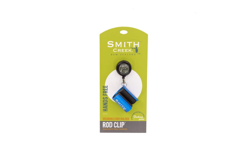 Smith Creek Rod Clip, Wearable Fishing Rod Holder, Blue - Image 4