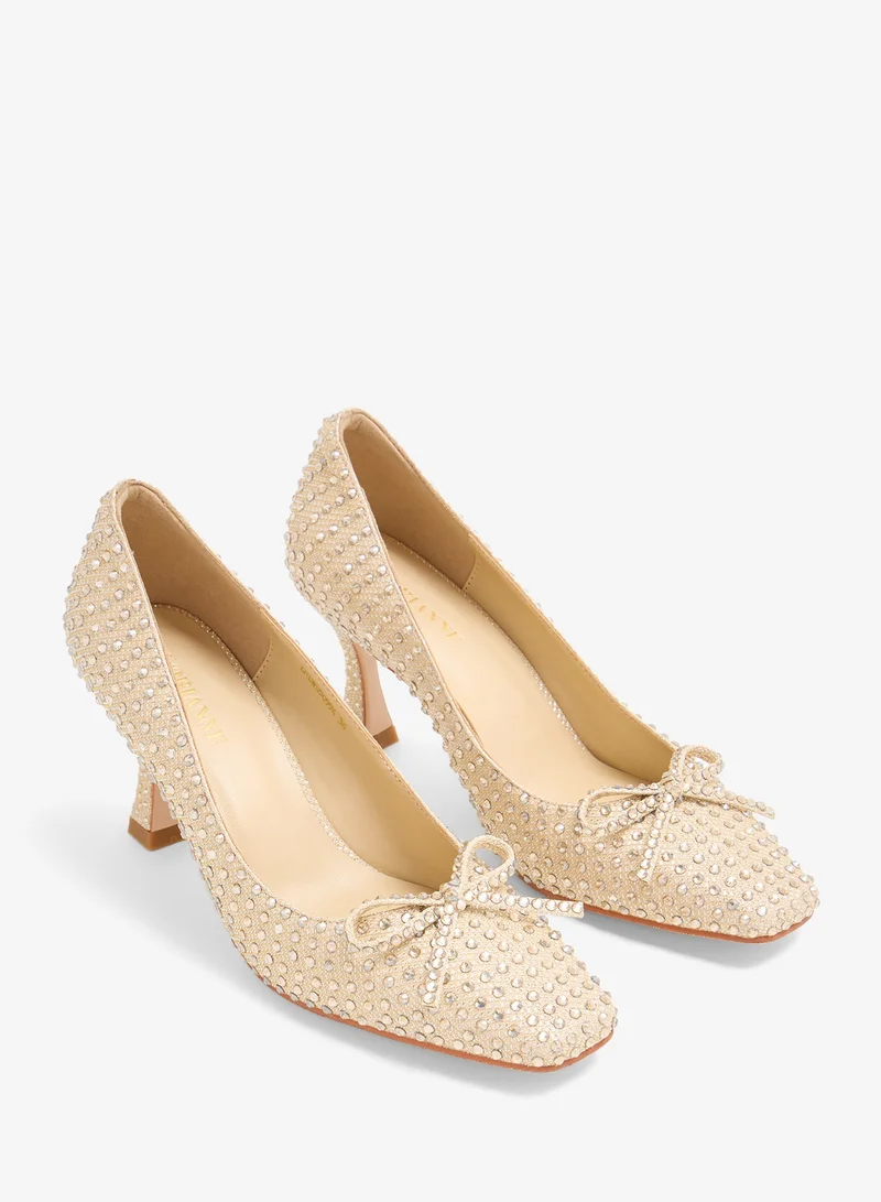 LORIANNE  Pinky - Crystal  pumps for Women | Best Price UAE