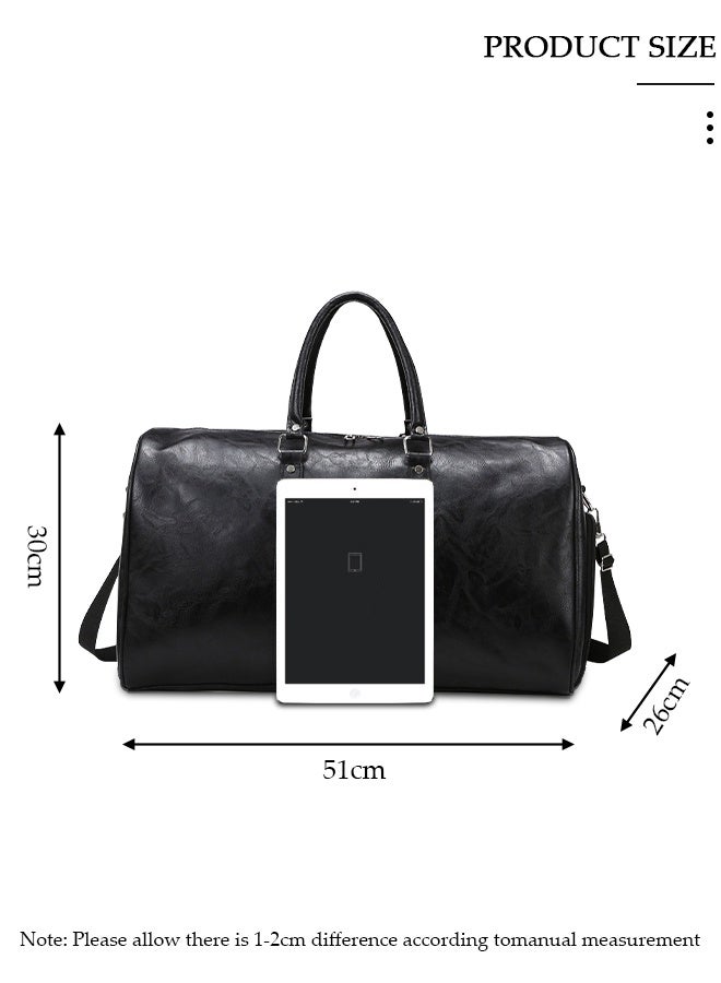 DUNISO Travel Duffel Bag Luggage Collection Business Travel Suitcase Weekender Overnight Bag Large Carry On Airport Bag for Travel Business Trips Sports Duffel Bag Gym Sports Luggage Bags - Image 3