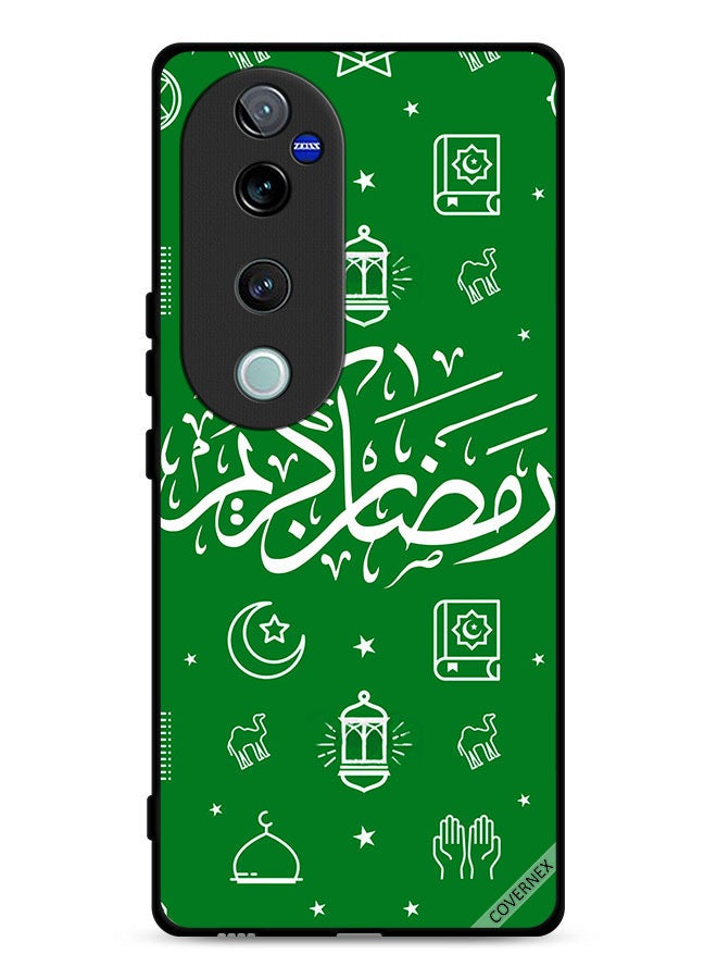 Covernex Vivo V40 Pro 5G Protective Case Cover Ramadan Kareem Green - Image 1