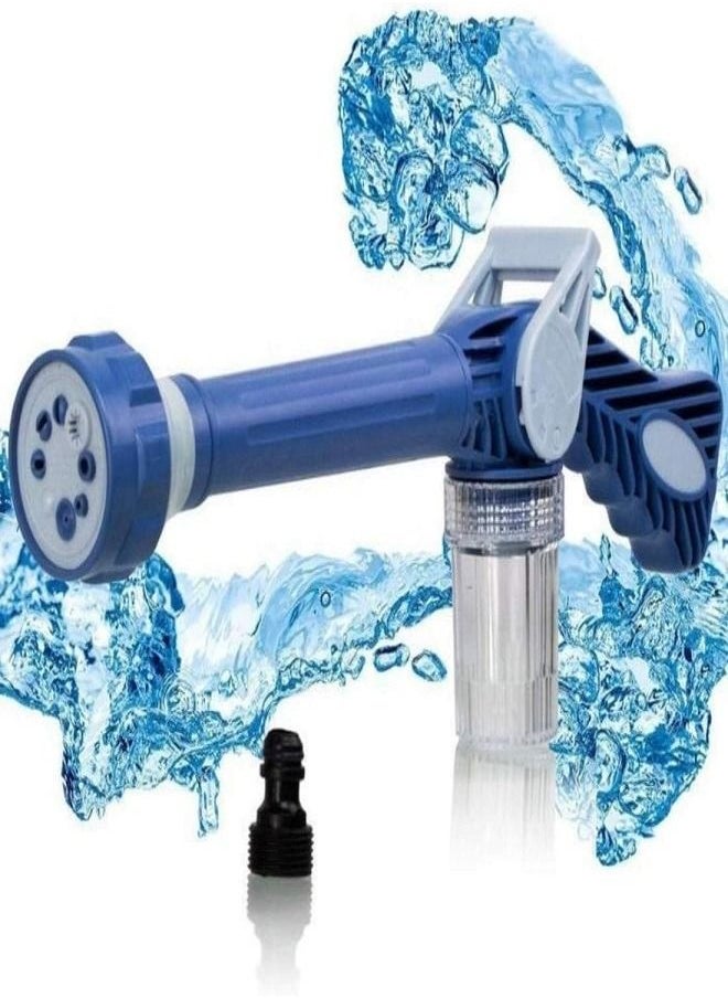 EZ Jet Ez Jet Water Cannon 8 in 1 Turbo Water Spray Gun EZ Jet Multi-Function Water Spray Gun for Gardening, Car Wash, Garage Wash, Home Cleaning Spray with Built-in Soap Dispenser  - Image 1