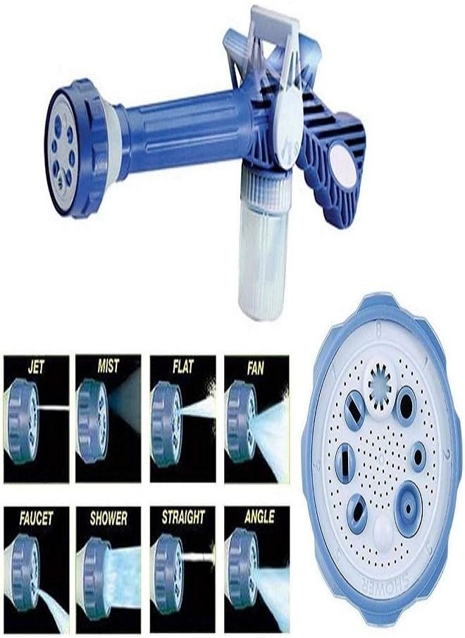 EZ Jet Ez Jet Water Cannon 8 in 1 Turbo Water Spray Gun EZ Jet Multi-Function Water Spray Gun for Gardening, Car Wash, Garage Wash, Home Cleaning Spray with Built-in Soap Dispenser  - Image 2