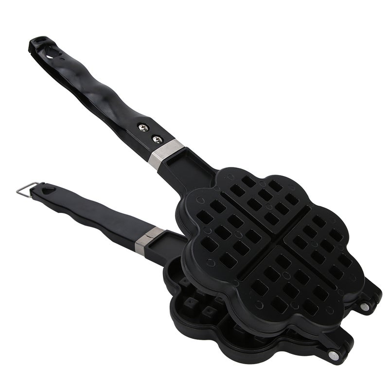 Heart Shaped DIY Waffle Maker Waffle Cake Mold Baking Tray Household Baking Accessories for Gas - Image 2