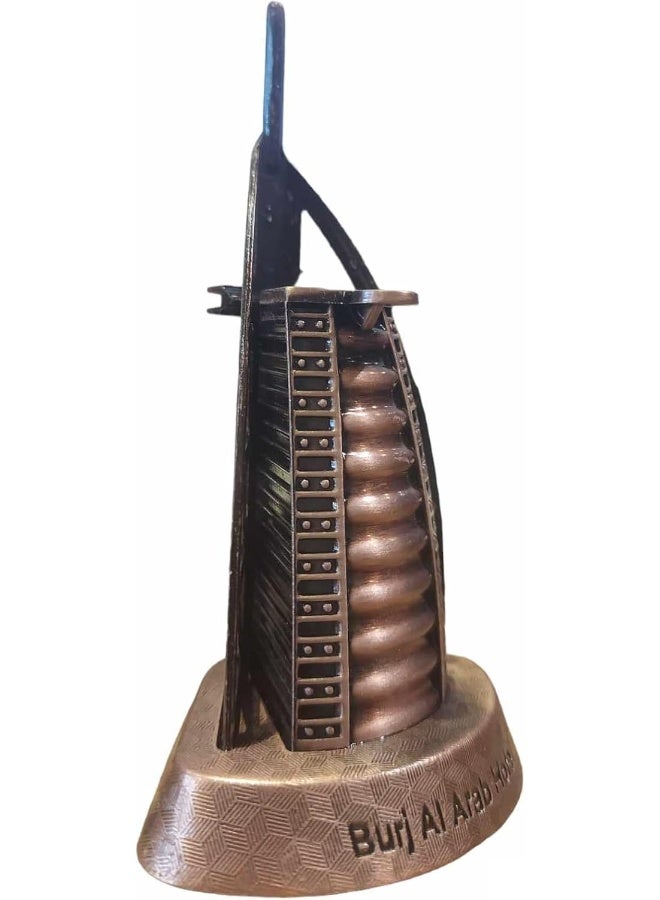 The Burj Al Arab building decorations metal Dubai sailboat hotel decorations Dubai luxurious building office & home artwork. (A) - Image 1