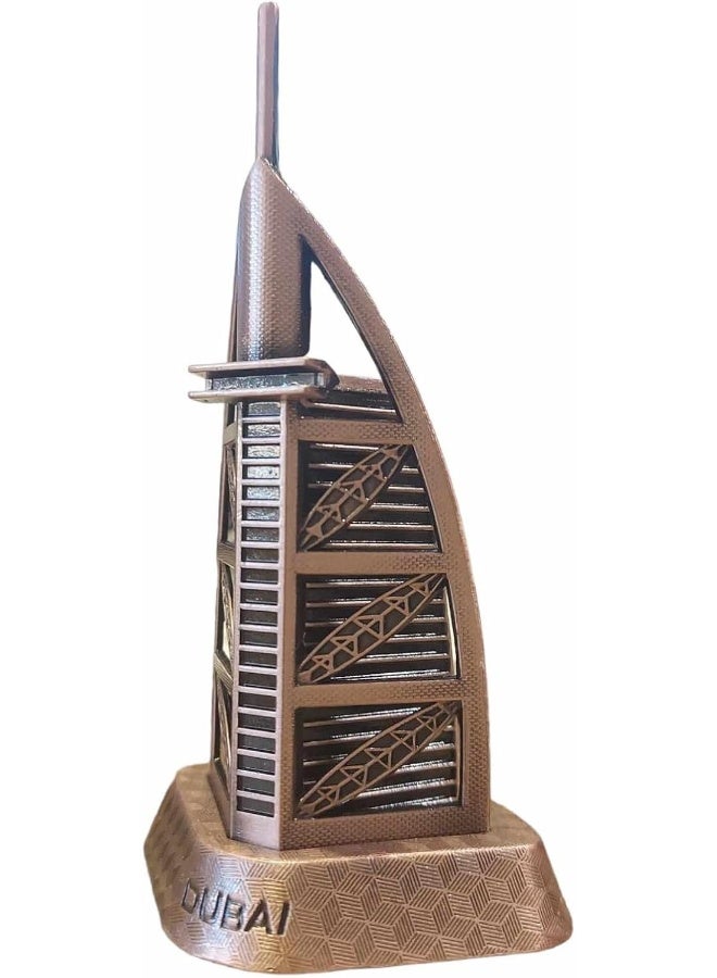 The Burj Al Arab building decorations metal Dubai sailboat hotel decorations Dubai luxurious building office & home artwork. (A) - Image 4
