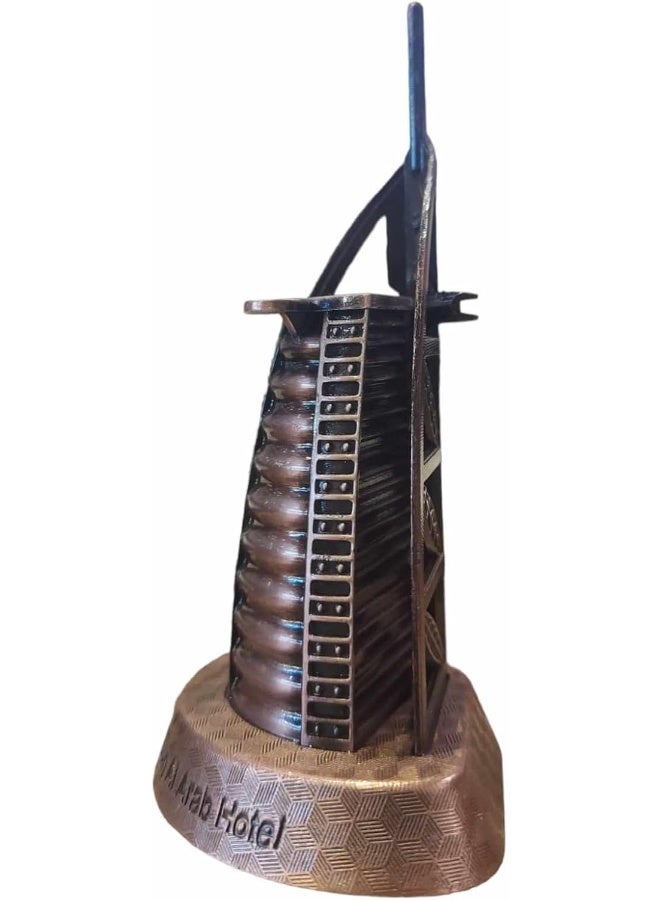 The Burj Al Arab building decorations metal Dubai sailboat hotel decorations Dubai luxurious building office & home artwork. (A) - Image 3