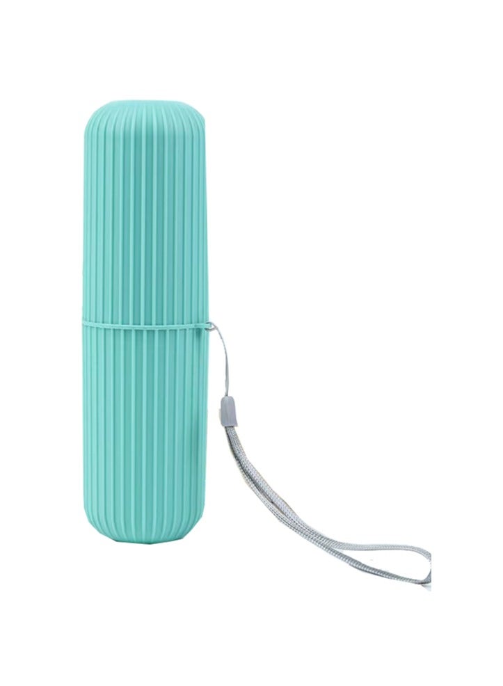 3 Pieces Toothbrush Travel Case ,Hard Plastic Tooth Brush Container Portable Toothbrush Cup Holder for Storage Toothbrushes and Toothpaste(Pink,Green,White) - Image 2