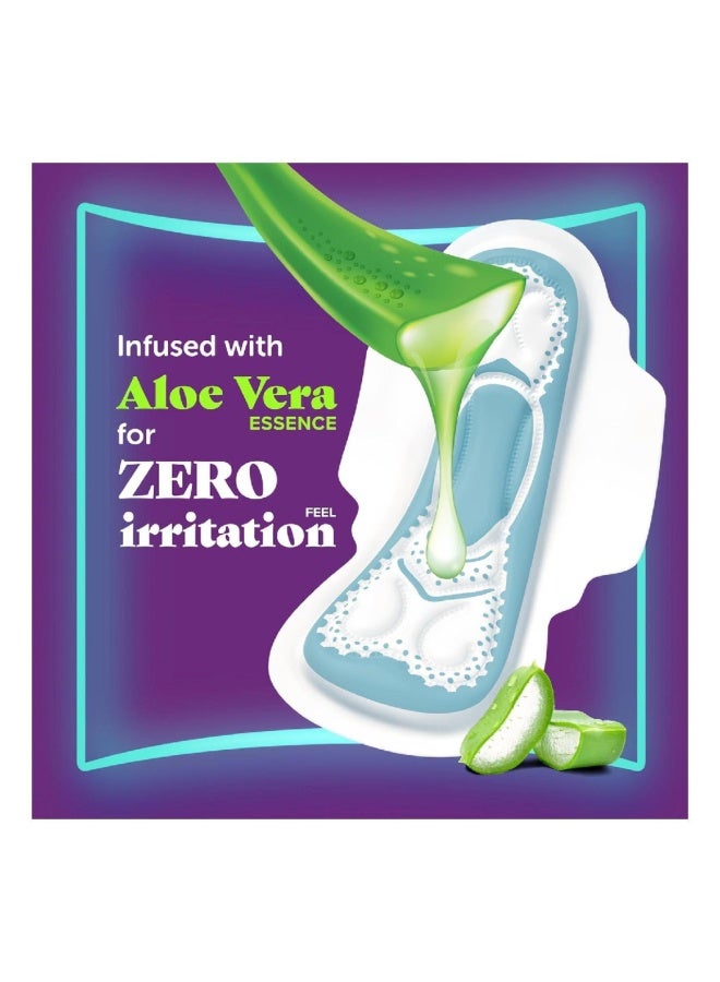 Always 24 Pcs Aloe Cool XL Maxi Thick Pads for Heavy Days - Image 1