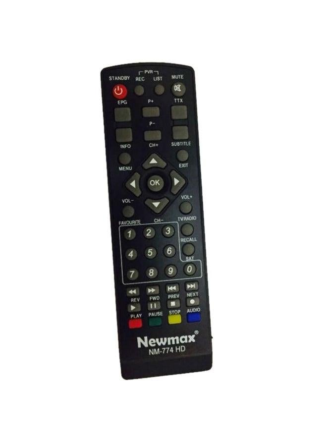 Newmax Satellite Receiver Remote Control Black