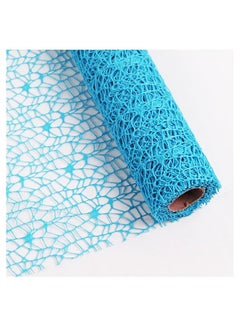ZCM-HAPPY 1 Roll Gift and Bouquet Wrapping Paper Jacquard Wild Goose Mesh 50x450 cm  - Image 1
