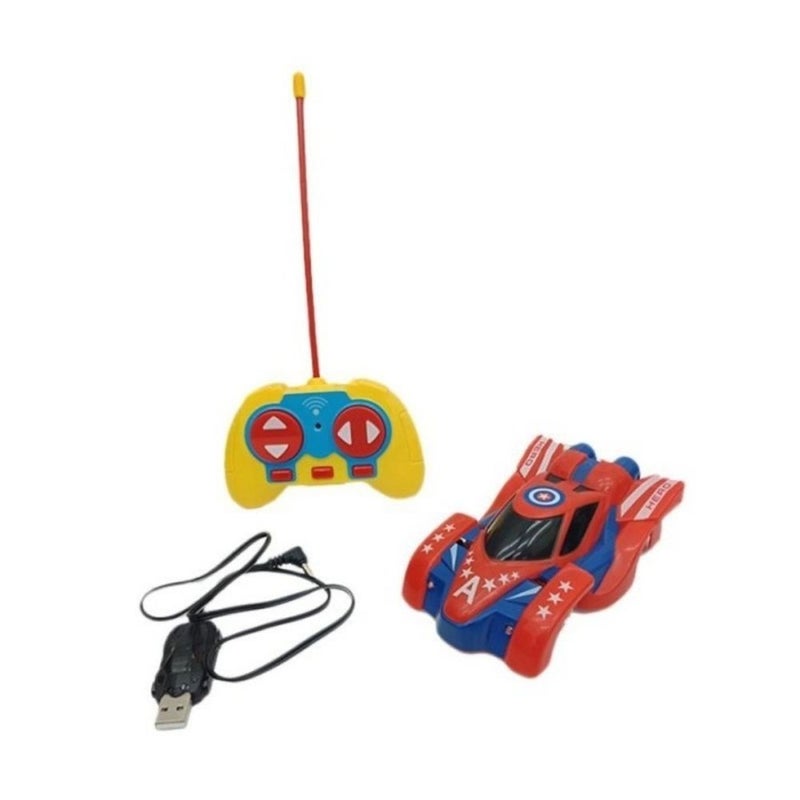 Captain America Wall Climbing Car with Remote Control - 218-M - Image 1