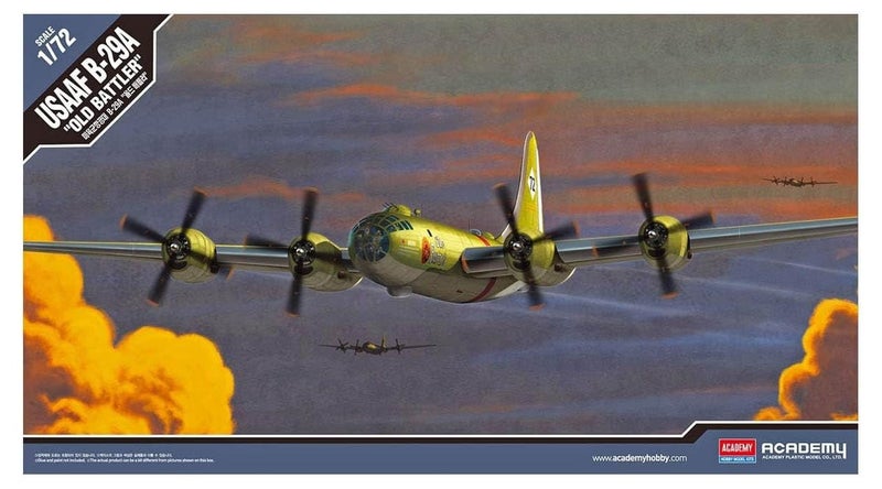 Academy Models Academy USAAF B-29A "Old Battler" Vehicle Building Kit - Image 5