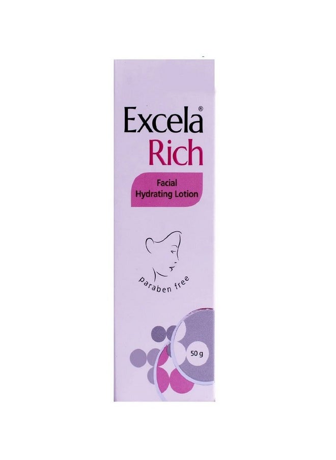 Excela Rich Facial Hydrating Lotion | Paraben-Free | 50G - pzsku/Z49B92F5BF48FC3BF0140Z/45/_/1735817097/dcf6536c-c754-4b25-ab6a-3540035d1e02