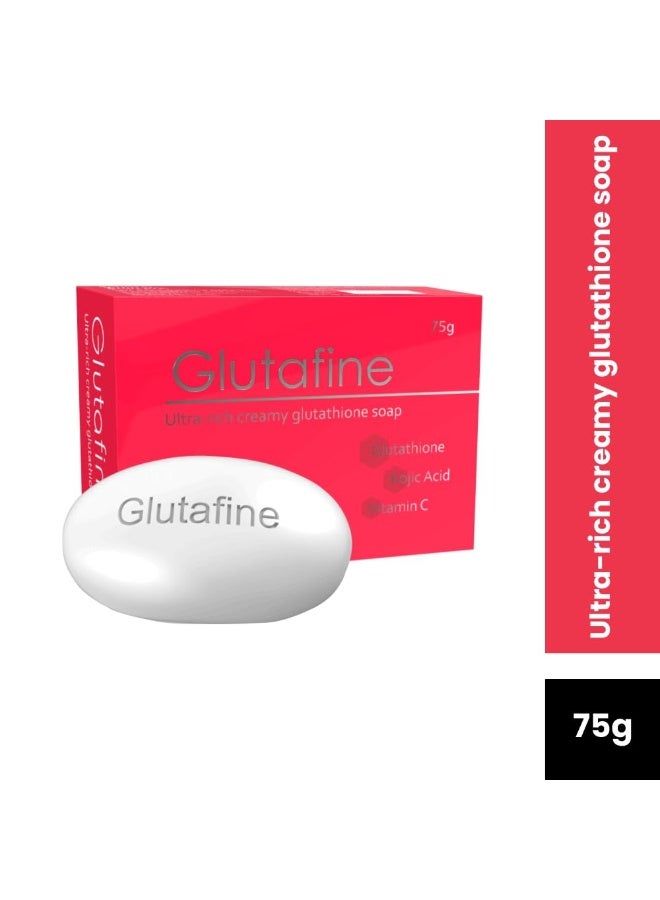 Ethiglo Glutafine Face Wash 70g And Glutafine Skin Lightening Soap, 75g - Image 2