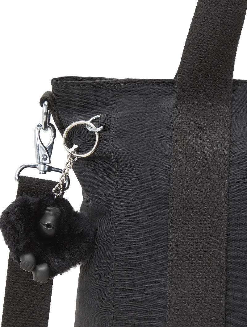 kipling  Asseni Small Tote With Removable Shoulderstrap - Black Noir  | Best Price UAE