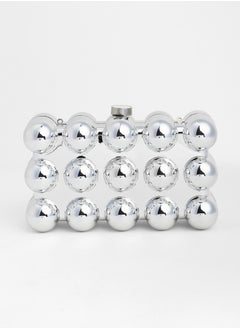 Haute Sauce Solid Push Lock Regular Acrylic Clutch Bag For Women  - Image 4