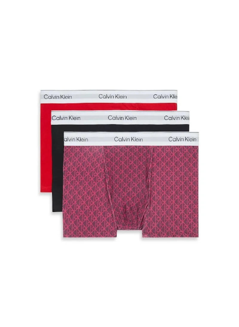 CALVIN KLEIN 3 Pack Trunks - Cotton Stretch