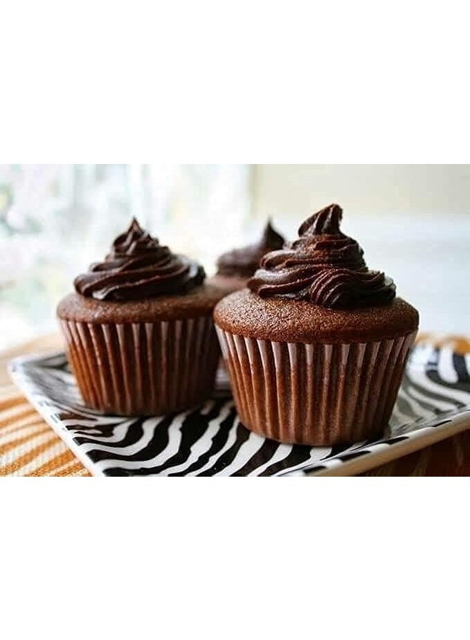 Mini Cupcake Liners Muffin Wrappers Rainbow Bright Baking Cups Paper- Multicolor- 60 Pack - Image 3