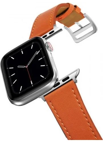 Polhammobile Polham 42MM Retro Design Leather Band Compatible with Apple Watch 1-2-3, Ultra Durable Locking Strap