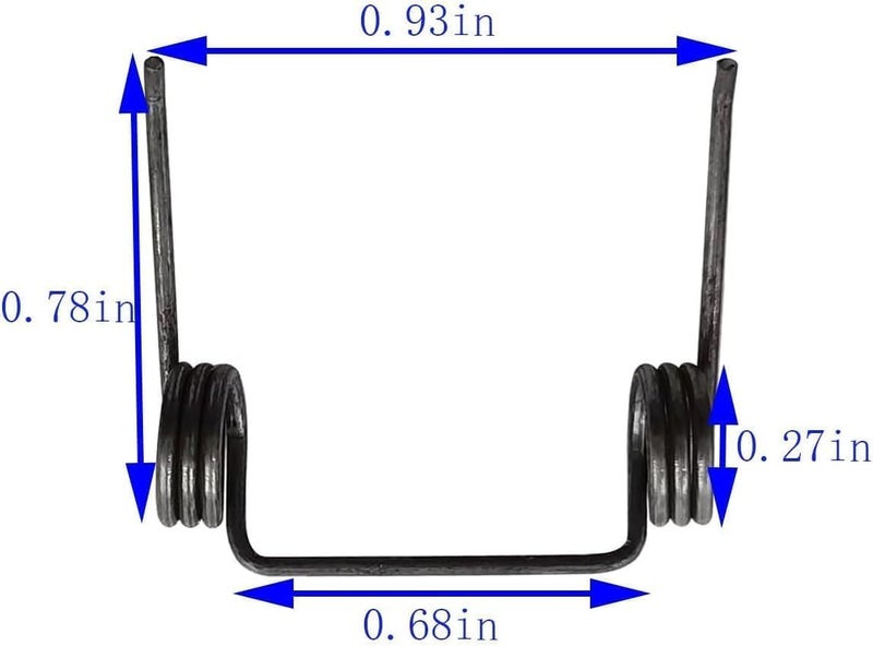 10 pack 877-761 Feeder Springs for Hitachi Coil Roofing Nailer NV45AB2, NV45AB, NV50A1