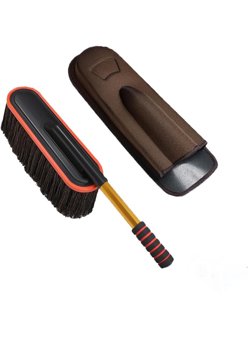 منفضة ريش لتنظيف السيارة مع حافظة. - Image 1